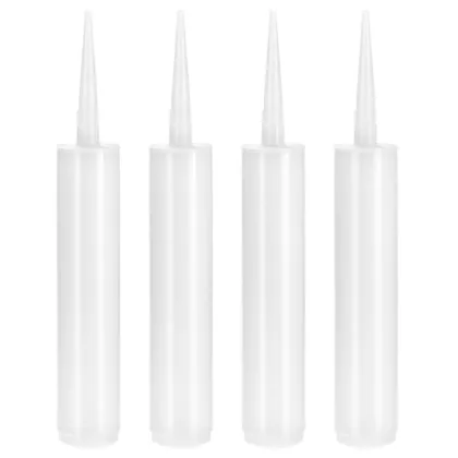 QWORK Empty Caulking Sealant Tubes - 11 Oz Capacity Each