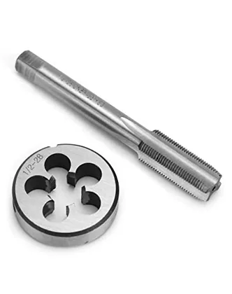 QWORK 1/2 in-28 UNEF Tap and Die Set