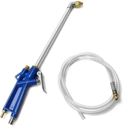 QWORK Air Blow Gun Pneumatic Engine Cleaning Gun with 4Ft Hose