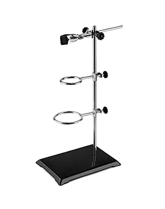 QWORK Steel Laboratory Support Stand Set