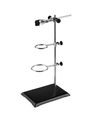 QWORK Steel Laboratory Support Stand Set