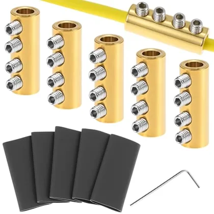 QWORK 6 8 10 AWG Gauge Wire Connector Nut Kit