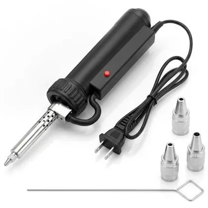 QWORK Automatic Electric Solder Sucker Vacuum