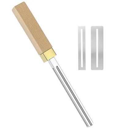 QWORK 4th Generation Upgraded Guitar Fret Crowning File