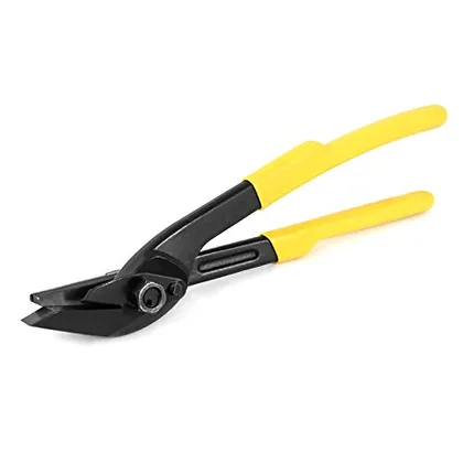 QWORK 12 in Heavy Duty Strapping Cutter for Steel & Polyester (PET) &