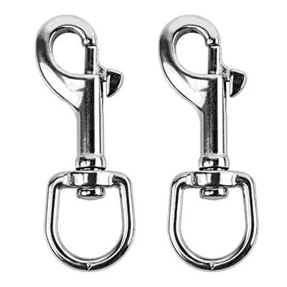 QWORK Stainless Steel Trigger Clips Clasp