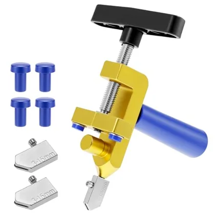 QWORK Glass Cutter Hand Tool