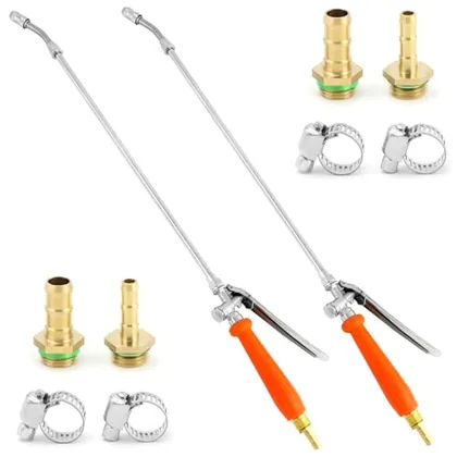 QWORK 2Pcs All Metal Replacement Sprayer Wand Kit - 29 Inch