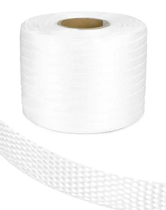 QWORK 1/2 in x 1500' Woven Cord Strapping Roll