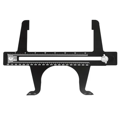 QWORK Brake Measuring Tool 6.5-14.25 Inch - Professional Precision Brake