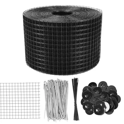 QWORK 6 in x 100' Solar Panel Roof Protection net