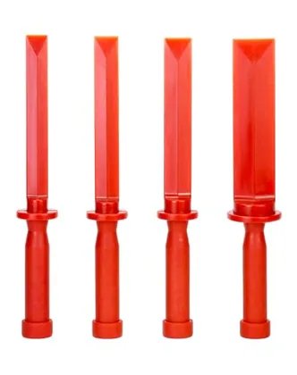 QWORK Plastic Chisel Scraper Set