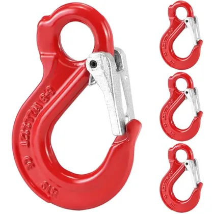 QWORK Clevis Slip Hook G80 Eye Hoist Sling Hook