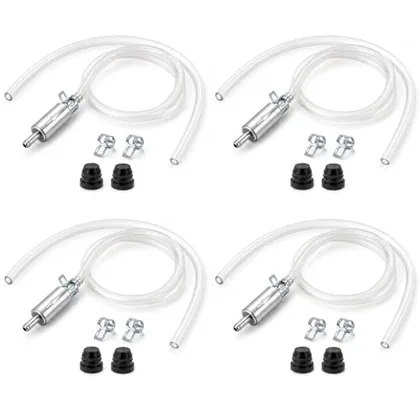 QWORK 4 PCS Brake Bleeder Hose Kit