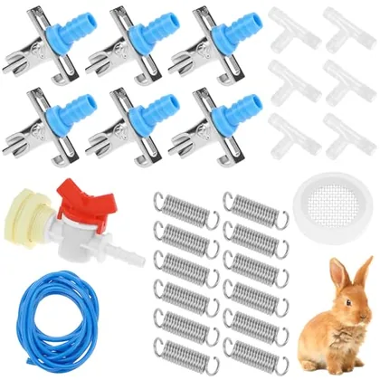 QWORK Automatic Rabbit Watering Kit
