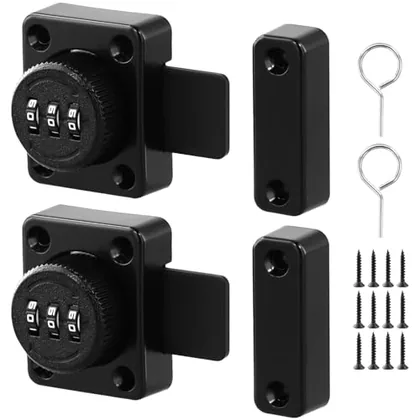 QWORK Keyless Cabinet Password Latch