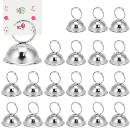 QWORK Metal Table Number Holders