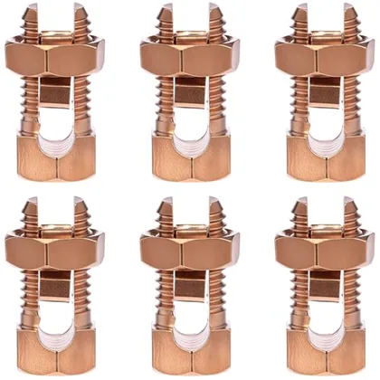 QWORK Grounding Split Bolt Connector