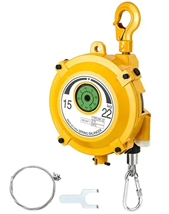 QWORK Spring Balancer 33-49 lbs (15-22 kg) - Adjustable Retractable Tool