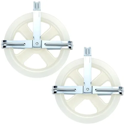 QWORK Clothesline Pulley Set