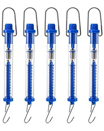 QWORK Plastic Tubular Spring Scale - 5 Pack 1000g/10N Capacity
