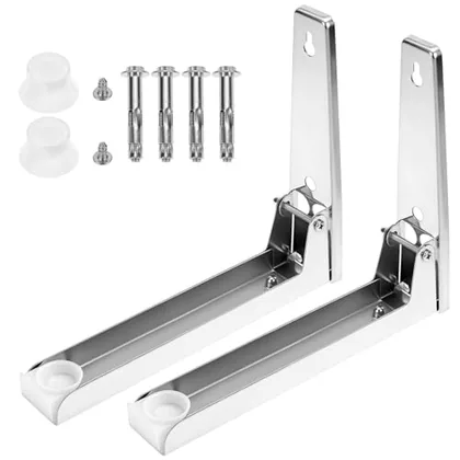 QWORK Stainless Steel Microwave Mount Bracket