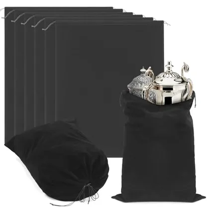 QWORK Anti Tarnish Silver Storage Bags