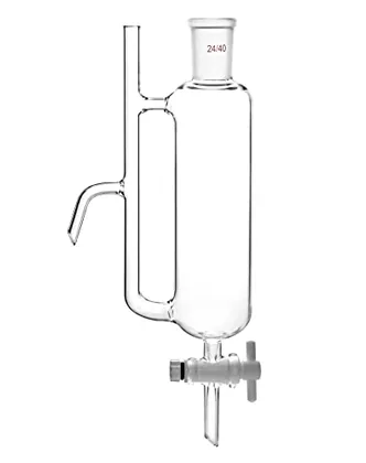 QWORK 250 mL Oil-Water Separator Receiver - 24/40 Joint