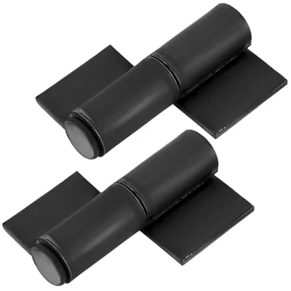 QWORK Heavy Duty Weld On Hinges - Detachable Pin