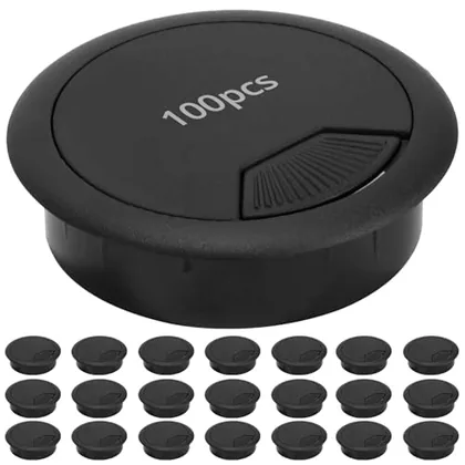 QWORK Desk Grommet 100 Pack
