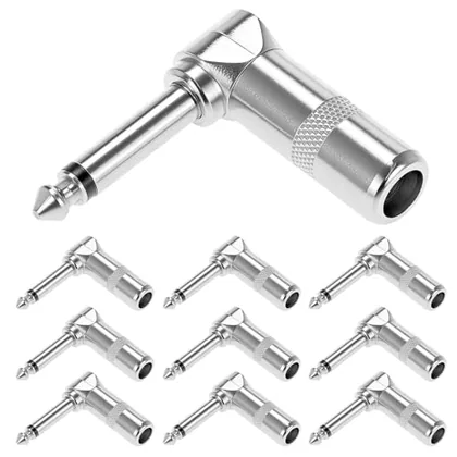 QWORK 1/4 inch Audio Plugs