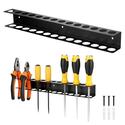 QWORK Screwdriver Plier Organizer Wall Mount