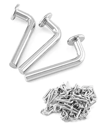 QWORK Universal Pallet Rack Safety Bolt - Heavy-Duty Drop Pins for