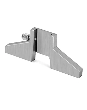 QWORK Caliper Depth Base Carbon Steel T-Bar Attachment for