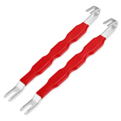 QWORK Electrical Disconnect Tool 2PCS - Dual-Head Automotive Connector