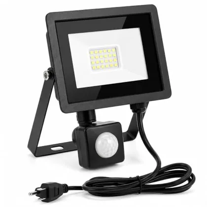 QWORK Motion Sensor Flood Light Outdoor