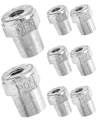 QWORK Car Positive Negative Battery Post Terminal