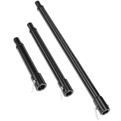 QWORK 3-Piece Auger Extension Drill Bit Set (8 in