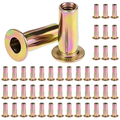 QWORK 5/16-18 Multi-Grip Rivet Nuts