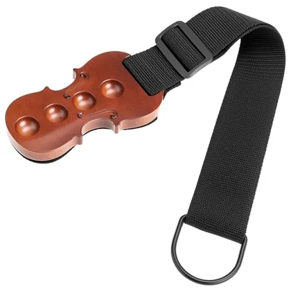 QWORK Cello Endpin Stopper with Adjustable Nylon Strap