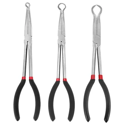 QWORK 3Pcs 11 in Hose Gripper Plier Set