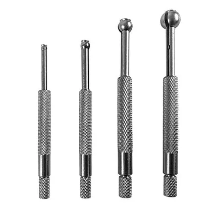 QWORK Small Hole Gauge Set Telescoping Full Round Bore Gauge