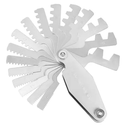 QWORK 29 Degree Acme Screw Pitch Gauge Set