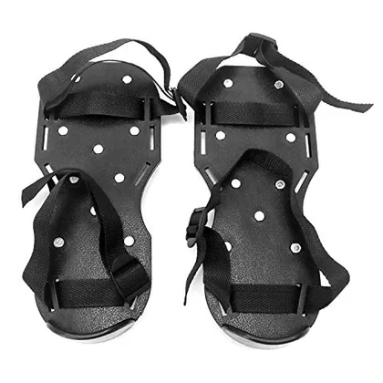 QWORK Spiked Shoes
