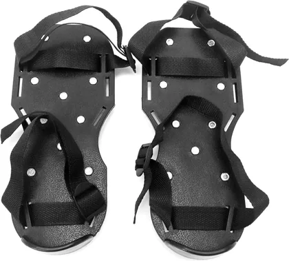 QWORK Spiked Shoes