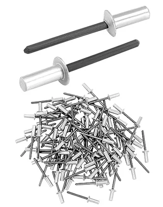 QWORK Closed End Aluminum Blind Rivets