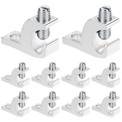 QWORK 10 Packs Pool Bonding Lug