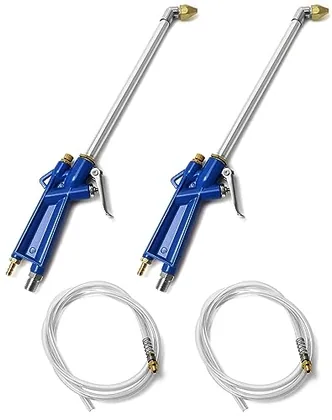 QWORK 2 Set Air Blow Gun Pneumatic Engine Cleaning Gun