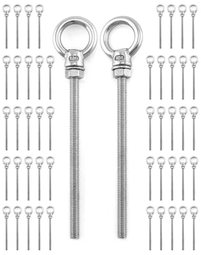 QWORK Threaded Eyebolts