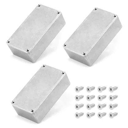 QWORK 125B/1590N1 Aluminium Stomp Box Enclosures
